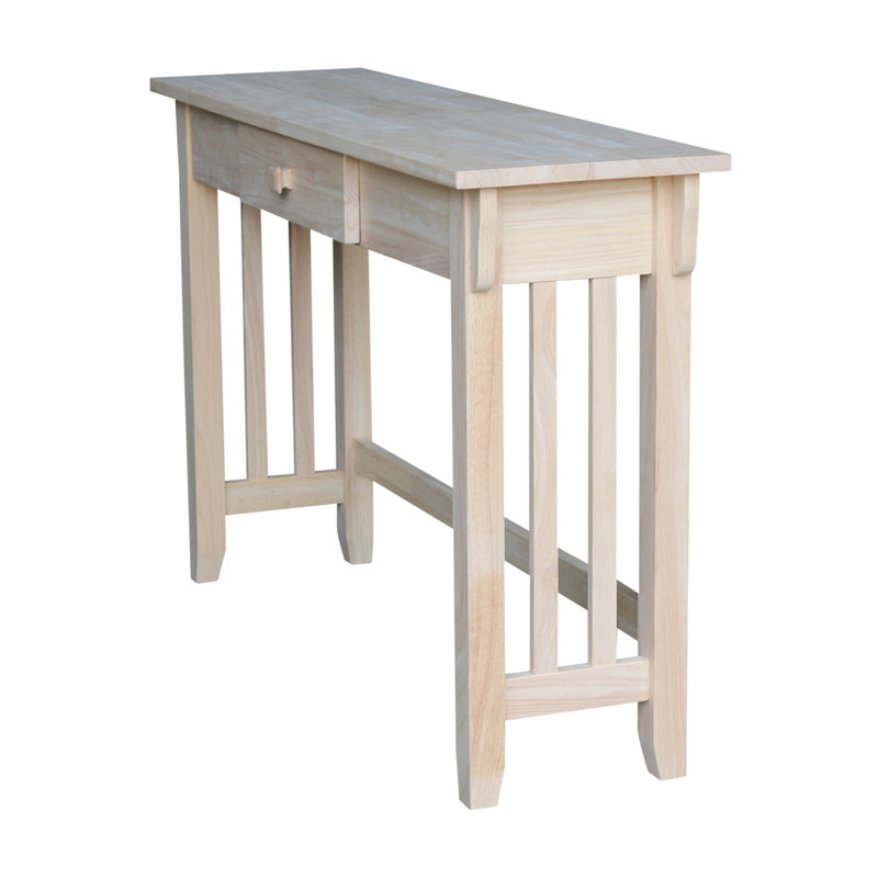 International Concepts Unfinished Mission Console Table & Reviews Wayfair